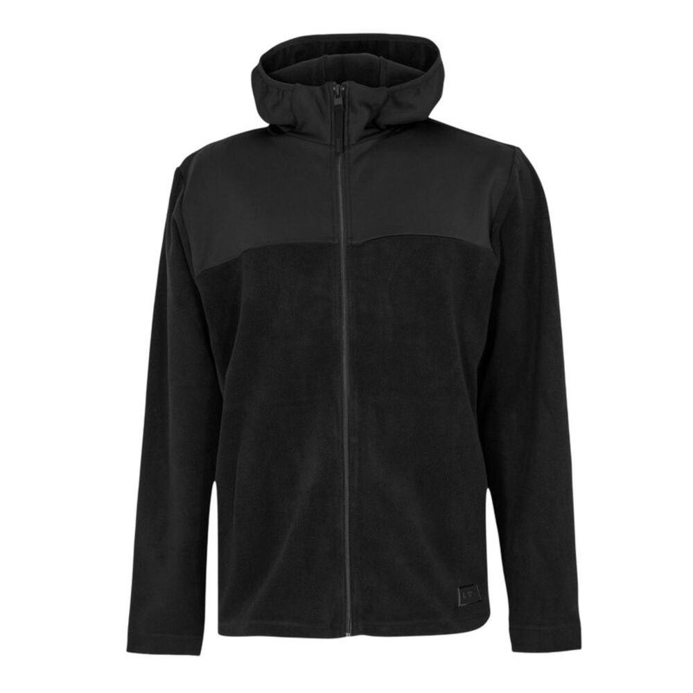 Rains Mens Sintra Colour Block  Fleece Jacket / Black